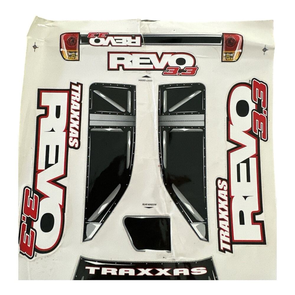 Traxxas Revo 3.3 Original Stickers Model 5309 Genuine Decal 1 See Pics